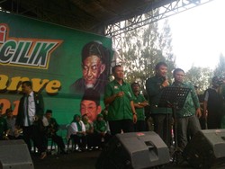 Ada Foto Gus Dur di Kampanye PKB di Malang