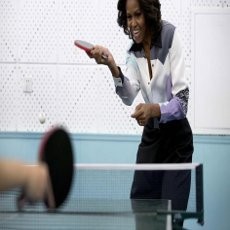 Berkunjung ke China, Michelle Obama Bangkitkan Kenangan Diplomasi Pingpong