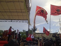 Mega Minta Pendukung Menangkan PDIP untuk Muluskan Jalan Jokowi