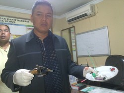 Selain Senpi, Ditemukan Alat Hisap Sabu di Kamar Penembak Polisi