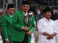 Suryadarma Ali Hadiri Kampanye Gerindra