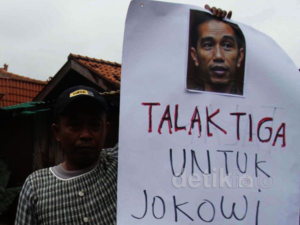 Pria Berdaster, Tolak Pencapresan Jokowi