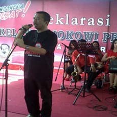 Dongkrak Suara Jokowi dan PDIP, Relawan Jokowi Dideklarasikan
