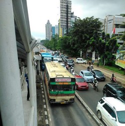 Gara-gara Bus PPD Mogok di MT Haryono, 12 TransJ Tak Bisa Lewat