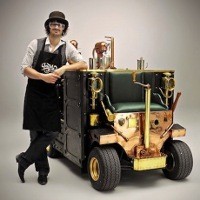 Wah! Ada Es Krim Menyala Dalam Gelap Karya Koki Seniman