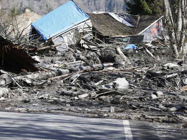 Tanah Longsor di Washington, 4 Orang Tewas