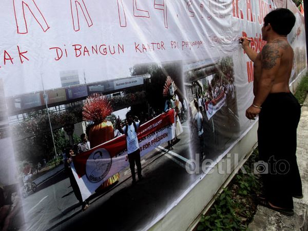 FKK 124 Tolak Pembangunan Kantor DPP PDIP