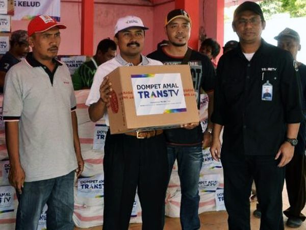 TransTV Peduli Korban Gunung Kelud