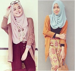 Hijab Style: Tampil Chic dengan Padu-padan Cardigan Ala Dini Anggraeni