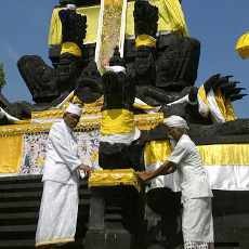 Jelang Pemilu, Arak-arakan Ogoh-ogoh di Surabaya Ditiadakan