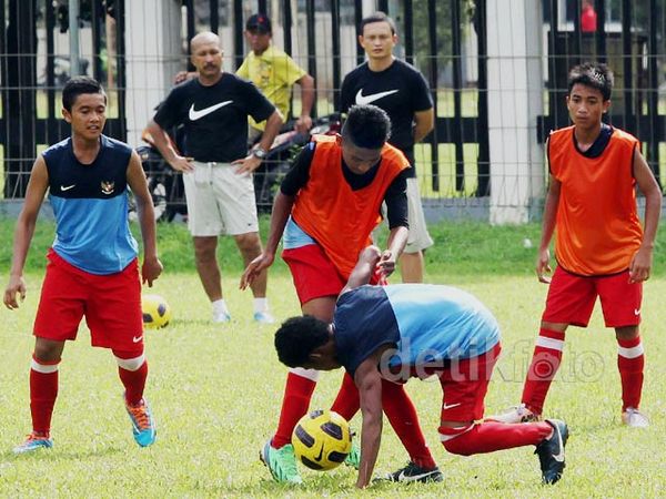 Timnas U-14 Fokus Latih Teknik Dasar