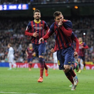 Tiga Penalti Tercipta, Messi Hat-trick, Barca Kalahkan Madrid 4-3