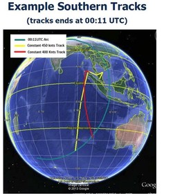 Rute yang Ditempuh MH370 Berdasarkan Analisis Otoritas Inggris