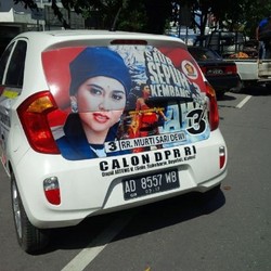 Kampanye Lasmini, Caleg Saur Sepuh 3