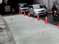 Macet Panjang Imbas Perbaikan Jalan