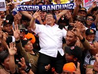 Aher Kampanye PKS di Bandung