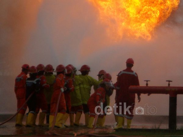 Pertamina Latih Damkar se-Jateng dan Jatim
