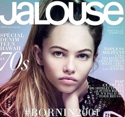 Thylane, Model 12 Tahun yang Jadi Sampul Majalah Fashion Dewasa