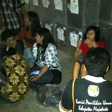 Penyortiran Surat Suara di KPU Mojokerto Diganggu Penampakan Misterius