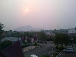 Kabut Asap Masih Terjadi di Sumut