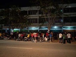 Dikepung Polisi, Kawanan Perampok Tersudut di Bangunan Ruko di Pekanbaru