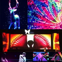 Kecanduan Memproduksi Video Mapping, Isha Hening Belajar Secara Otodidak