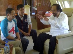 Mampir ke Jet Pribadi Surya Paloh, Anis: Ini Pertemuan Luar Biasa
