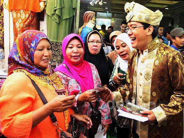 Denny Malik Blusukan ke Tanah Abang