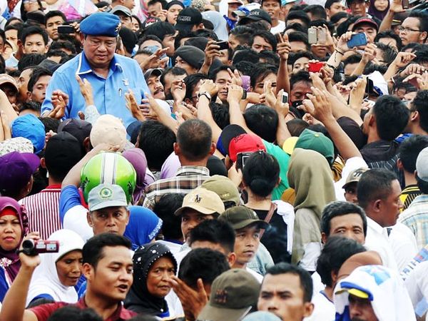 SBY Kampanye di Lampung