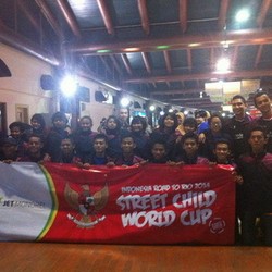 Ikut Street Child World Cup, 18 Anak Jalanan Siap Tempur
