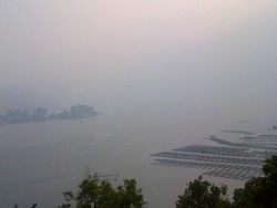 Di Medan Kabut Asap Sudah Berkurang, Namun di Tapteng Masih Pekat