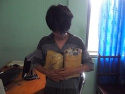 Remaja Kurir Ganja Diciduk Berkat Laporan Keluarga Pacarnya