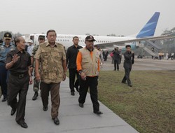 Detik-detik Menegangkan di Pesawat SBY Saat Menembus Kabut Asap