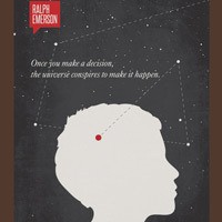 Ilustrasi Kutipan Inspiratif Tokoh Dunia Dalam Desain Minimalis