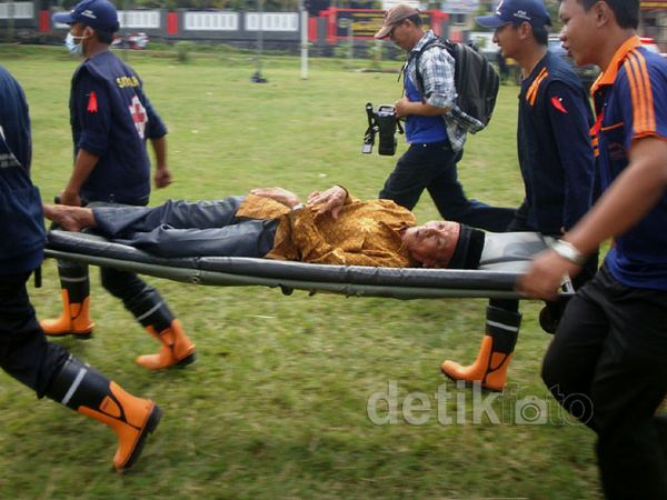 Simulasi Penanganan Erupsi Gunung Slamet