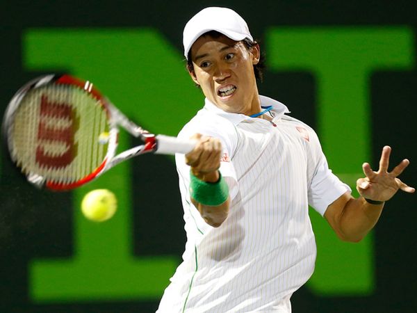 Federer Kandas di Tangan Kei Nishikori