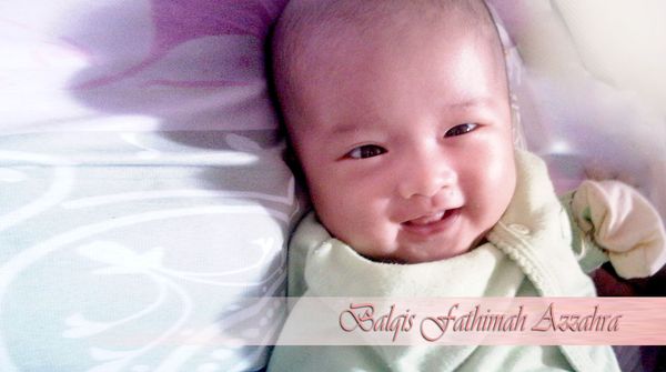 Balqis Fathimah Azzahra, 6 Bulan, Perempuan