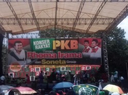 Pilih Lihat Rhoma, Tempat Penitipan Anak di Kampanye PKB Sepi Peminat