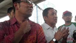 Usai Kampanye di Bandung, Anis Matta Diajak Ridwan Kamil Blusukan