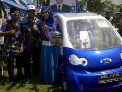 Anak Amien Rais Hadiri Kampanye PAN Naik Mobil Listrik