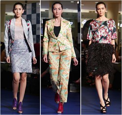 Barli Asmara Olah Tenun Garut Jadi Lebih Modern di Fashion Nation