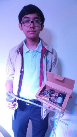 Ini Robot Penyiram Tanaman Otomatis Karya Siswa Jakarta