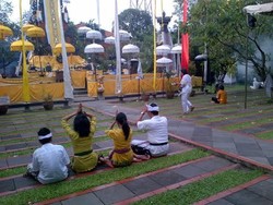 Masa Kampanye, Umat Hindu DKI Pusatkan Ritual Jelang Nyepi di Pura Aditya