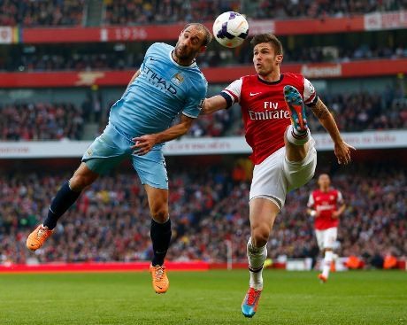 Arsenal vs City Berakhir Imbang 1-1