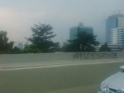 Polisi Akan Tindak Tegas Pelaku Corat-coret di JLNT Tn Abang- Kp Melayu