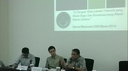 Ini Prediksi CSIS tentang Perolehan Suara Jokowi vs Prabowo