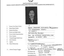 Profil Caleg PDIP Ini Jadi Bahan Lelucon di Twitter