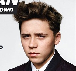 Foto: Debut Brooklyn Beckham Sebagai Model Sampul Majalah Fashion