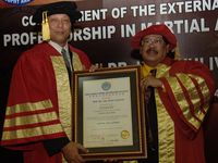 Dandenma Mabes TNI terima Gelar Profesor Ilmu Beladiri