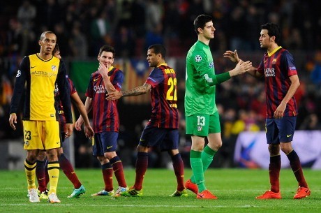 Atletico Bakal Redam Barca dengan Serangan Balik di Leg Kedua